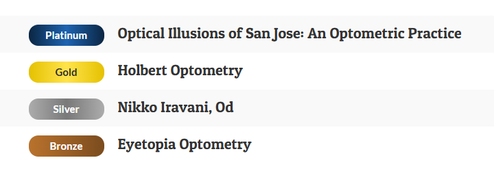 community-votes-san-jose-platinum-award-best-optometrist